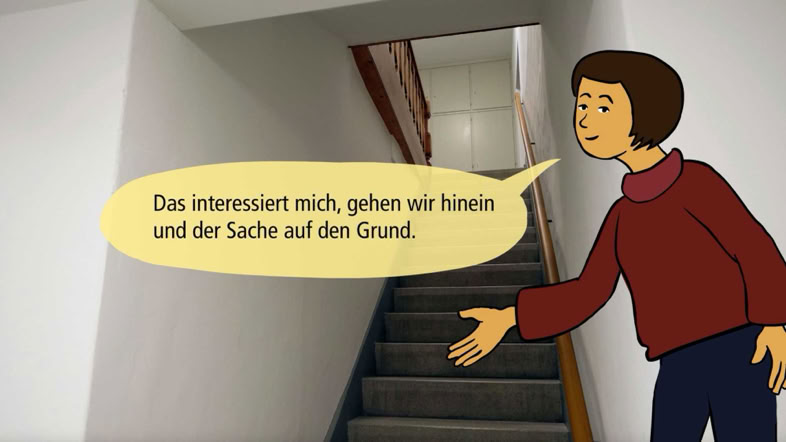 Ein Film von Bruno Meier, Historiker, mit den Animationen von Basil Vogt für das Museum Antistitium Chur. Die fiktive Ladina führt das Publikum durch die 500 jährige Reformationsgeschichte von chur und Grabünden anhand der originalen Schauplätzen in Ilanz und Chur. Digital Cutout Animationsfilm Produktion in Zürich, Schweiz. Animationen erstellt mit Animate.