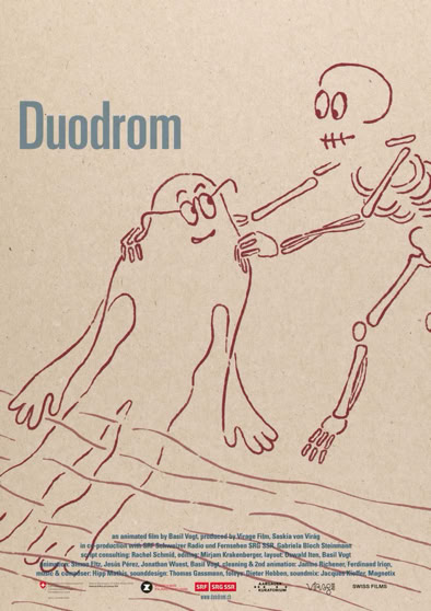 Filmplakat Duodrom Animationsfilm Design Basil vogt 2019