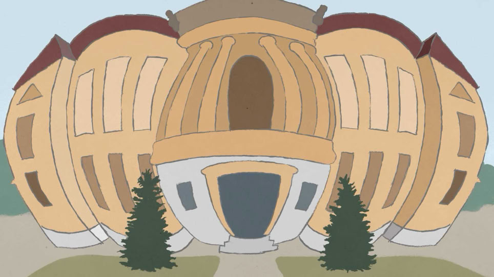 Das Naturmuseum platzt aus allen Nähten. Kein Platz für Ankäufe und Schenkungen. "Am Anfang war ein Hugi" Naturmuseum Animation Illustration Trickfilm Schweiz
