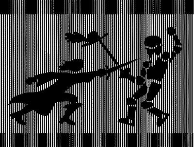 Im Auftrag von CITIA, conservatoire d’Art et d’Histoire Annecy (F), eine der vier cinéma d‘ombre Illustrationen. Die Genres des Kinos: Mantel und Degen.